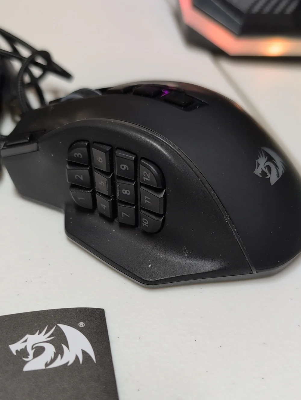Redragon Perditon4 Wired Gaming Mouse in Black. (96)